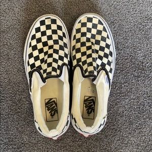 Checkered vans